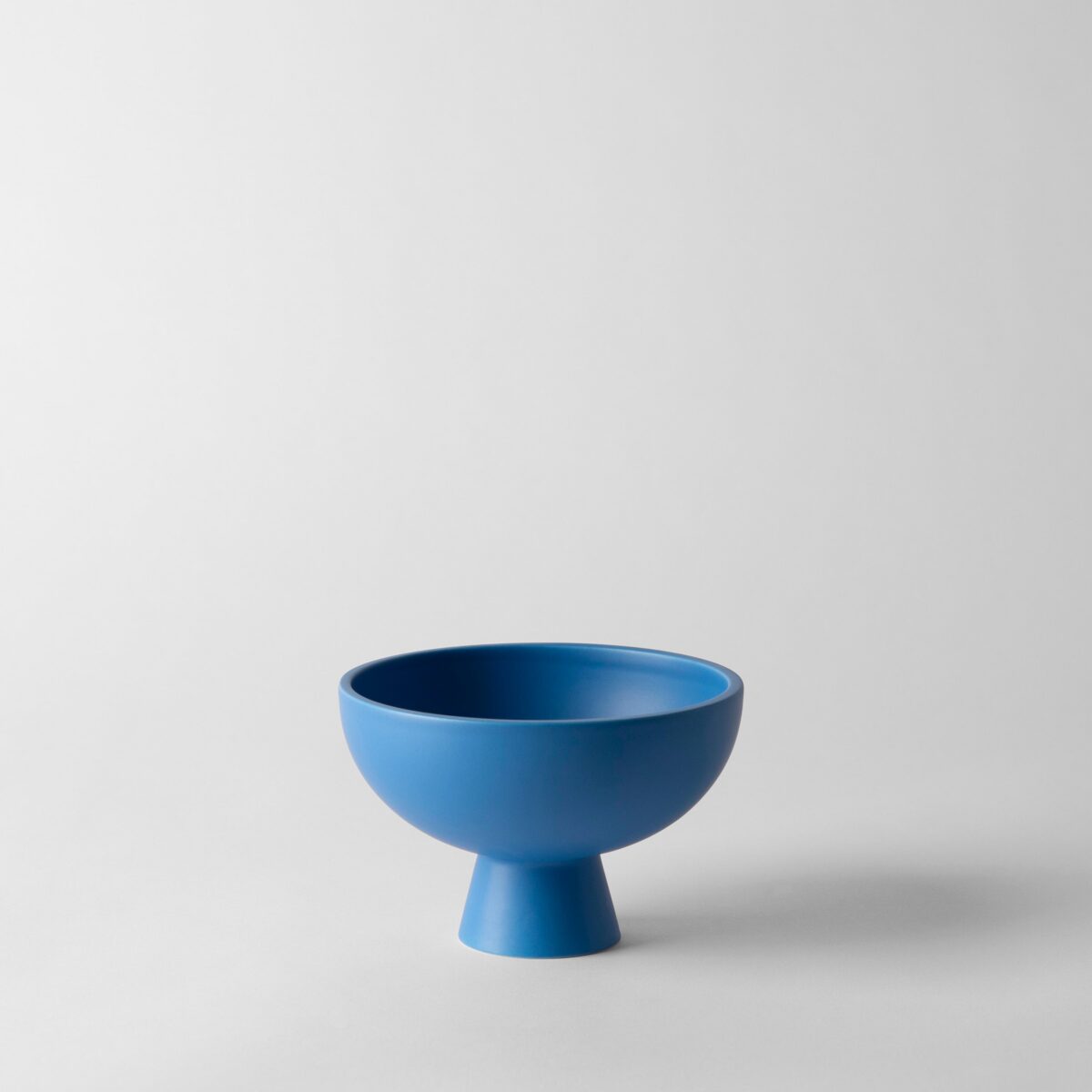 Small Electric Blue Footed Snack Bowl